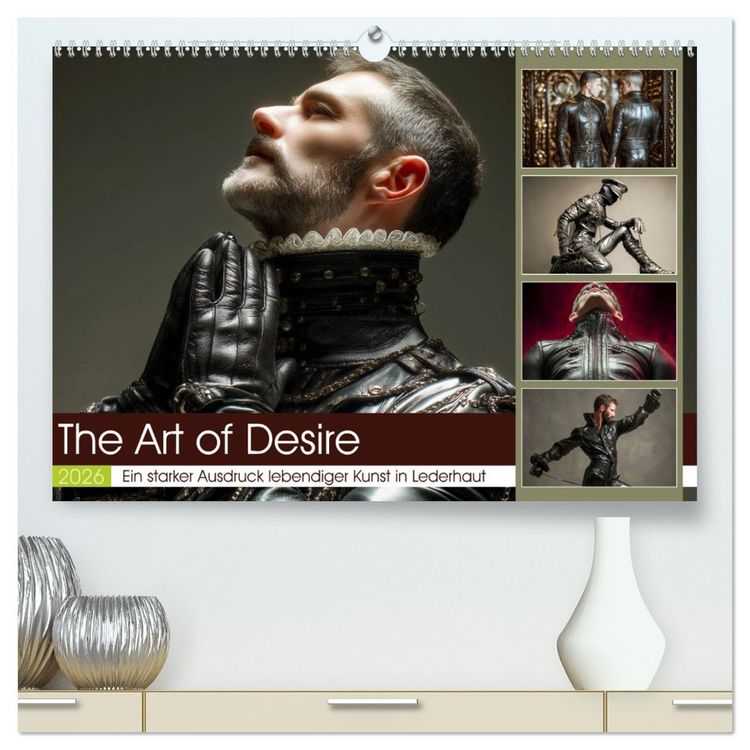 Produktbild: The Art of Desire (hochwertiger Premium Wandkalender 2026 DIN A2 quer), Kunstdruck in Hochglanz