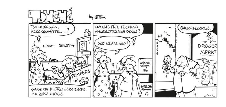Produktbild: TOM Touché 8000: Comicstrips und Cartoons