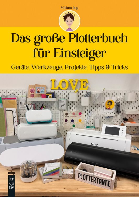 Produktbild: Das gro&szlig;e Plotterbuch f&uuml;r Einsteiger