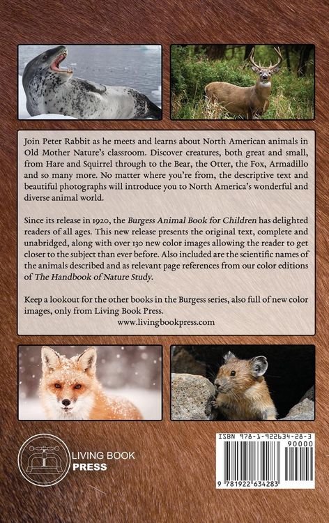 Produktbild: The Burgess Animal Book with new color images