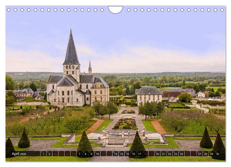 Produktbild: Blickpunkte der Normandie (Wandkalender 2026 DIN A4 quer), CALVENDO Monatskalender