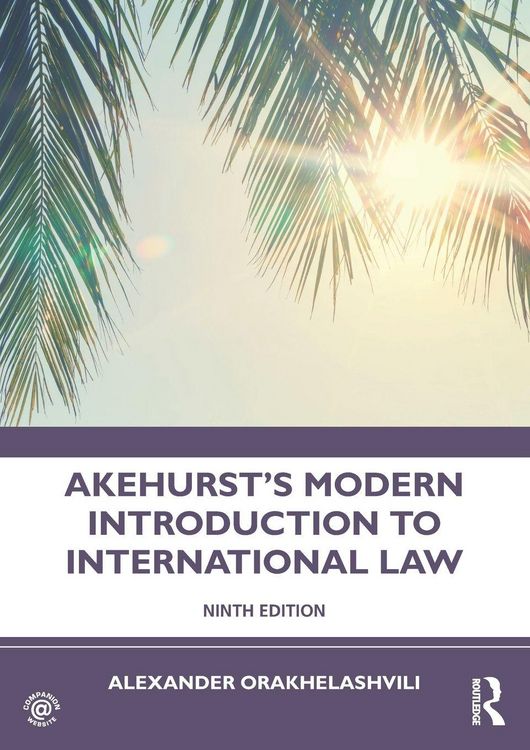 Produktbild: Akehurst's Modern Introduction to International Law