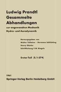 Produktbild: Ludwig Prandtl Gesammelte Abhandlungen