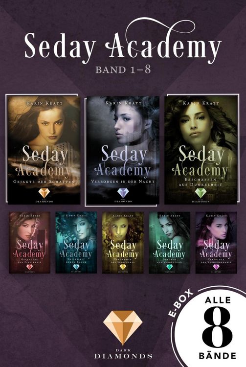 Produktbild: Seday Academy: 8 B&auml;nde in einem Bundle! (Band 1-8)
