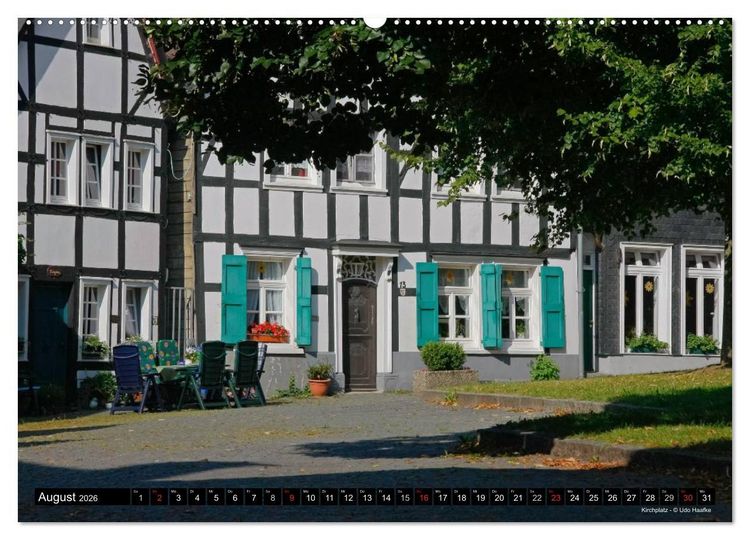 Produktbild: W&uuml;lfrather Bilderbogen 2026 (hochwertiger Premium Wandkalender 2026 DIN A2 quer), Kunstdruck in Hochglanz