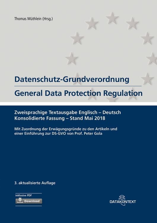 Produktbild: Datenschutz-Grundverordnung General Data Protection Regulation