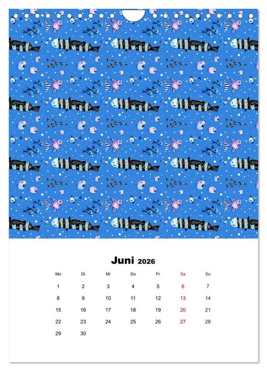 Produktbild: MUSTERMACKE (Wandkalender 2026 DIN A4 hoch), CALVENDO Monatskalender