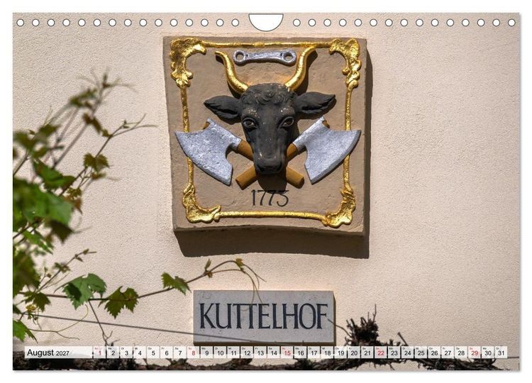 Produktbild: S&auml;chsische Sehnsucht - Ein Jahr zwischen Mei&szlig;en und Radebeul (Wandkalender 2027 DIN A4 quer), CALVENDO Monatskalender