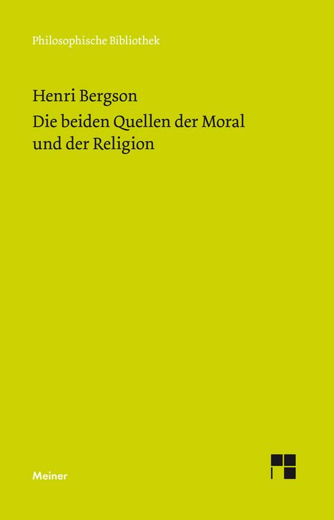 Produktbild: Die beiden Quellen der Moral und der Religion