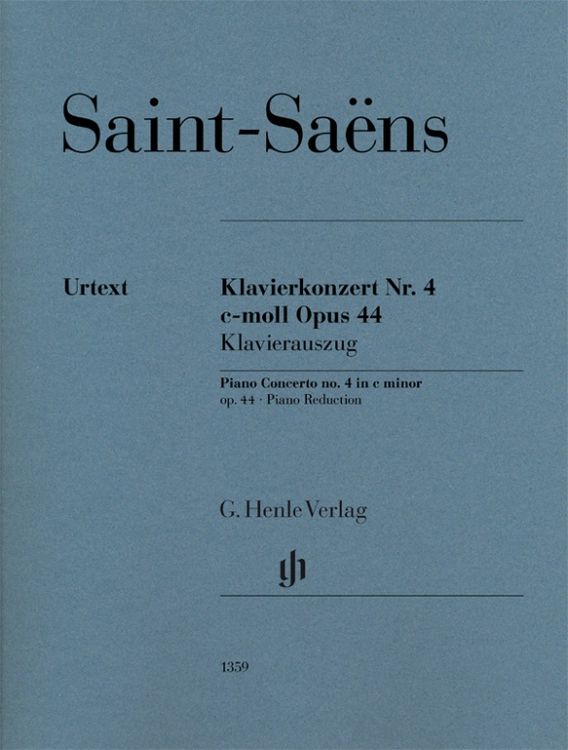 Produktbild: Camille Saint-Sa&euml;ns - Klavierkonzert Nr. 4 c-moll op. 44