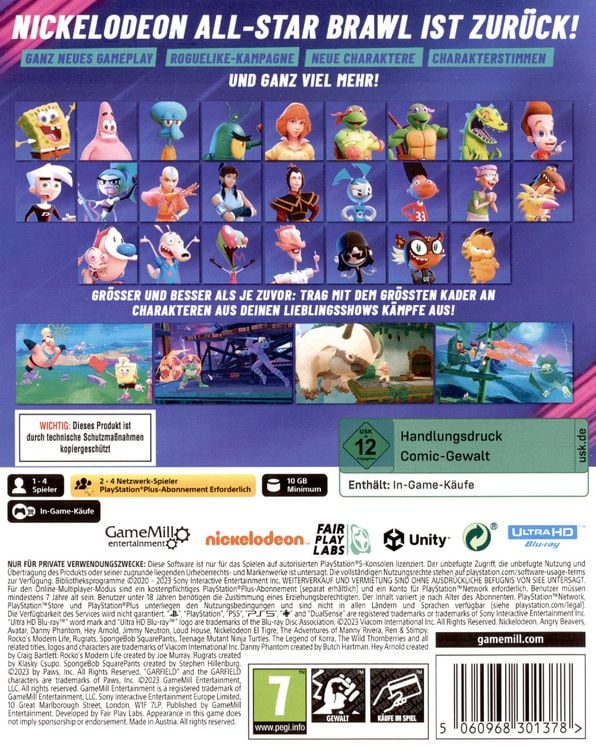 Produktbild: Nickelodeon - All-Star Brawl 2