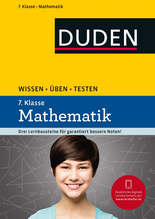 Produktbild: Wissen - &Uuml;ben - Testen: Mathematik 7. Klasse