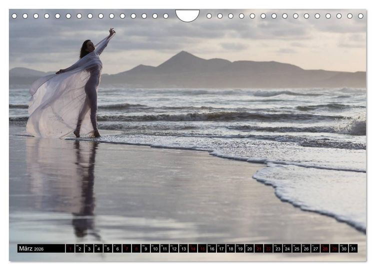 Produktbild: Lanzarote - Aktaufnahmen auf der Vulkaninsel (Wandkalender 2026 DIN A4 quer), CALVENDO Monatskalender