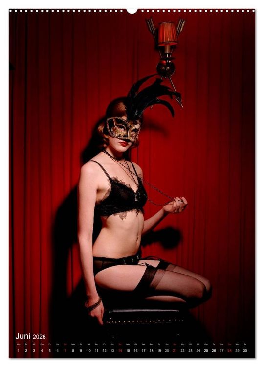 Produktbild: Boudoir Burlesque (hochwertiger Premium Wandkalender 2026 DIN A2 hoch), Kunstdruck in Hochglanz