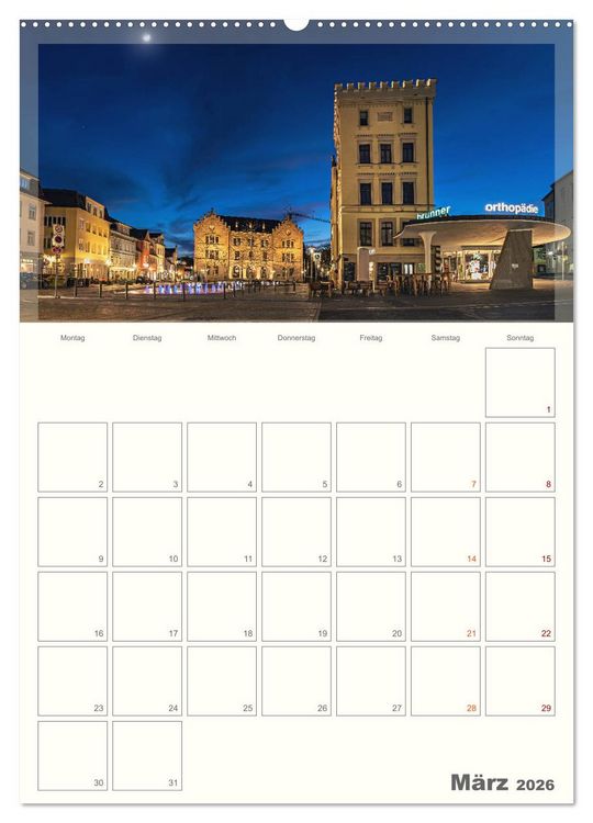 Produktbild: Coburg - im Wandel der Zeit (Wandkalender 2026 DIN A2 hoch), CALVENDO Monatskalender