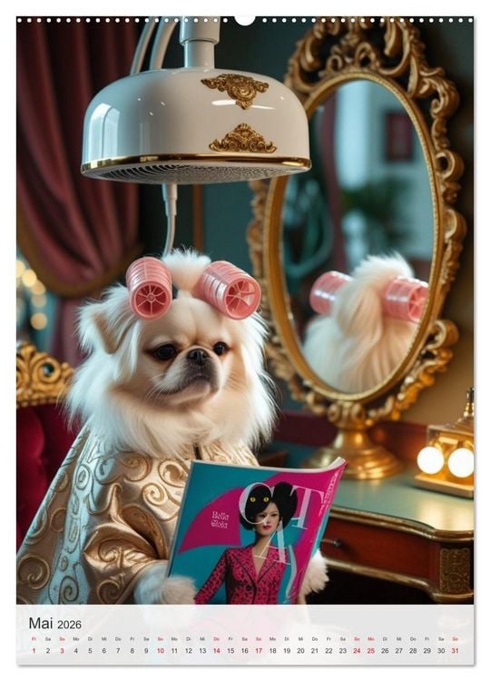 Produktbild: Daily Dogs &ndash; Tierisch menschlich (Wandkalender 2026 DIN A2 hoch), CALVENDO Monatskalender