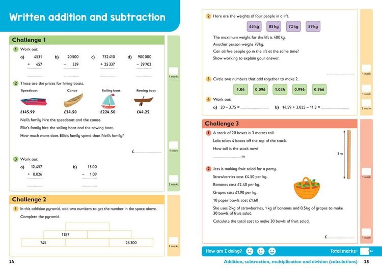 Produktbild: Year 6 Maths KS2 SATs Targeted Practice Workbook