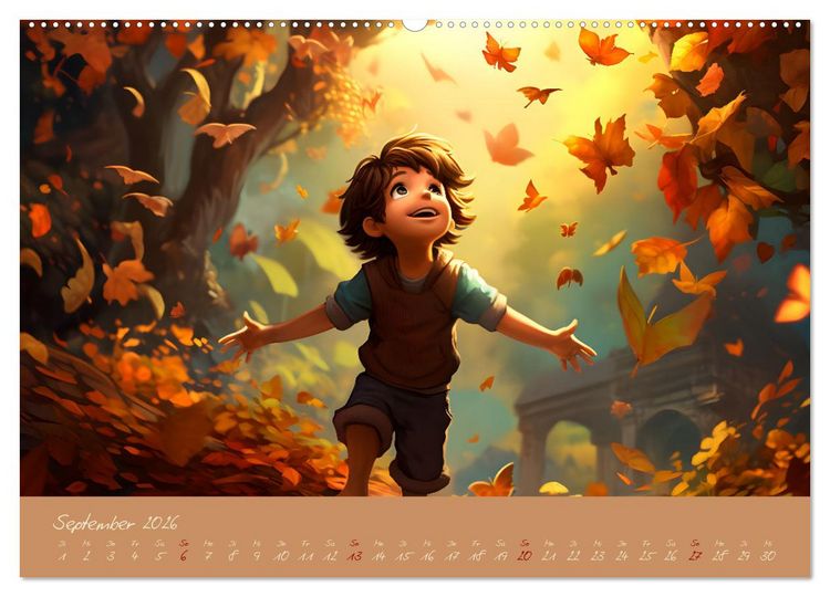 Produktbild: Magie der Kindheit (Wandkalender 2026 DIN A2 quer), CALVENDO Monatskalender