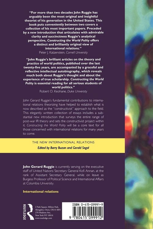 Produktbild: Constructing the World Polity