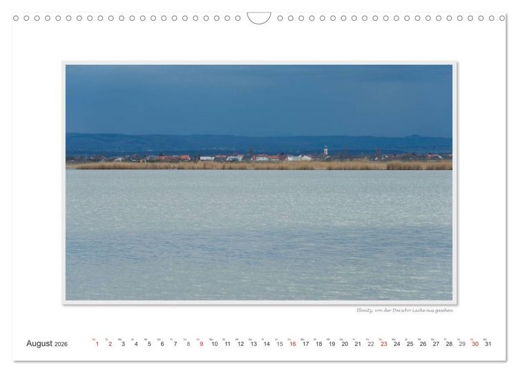 Produktbild: Neusiedler See / CH-Version (Wandkalender 2026 DIN A3 quer), CALVENDO Monatskalender