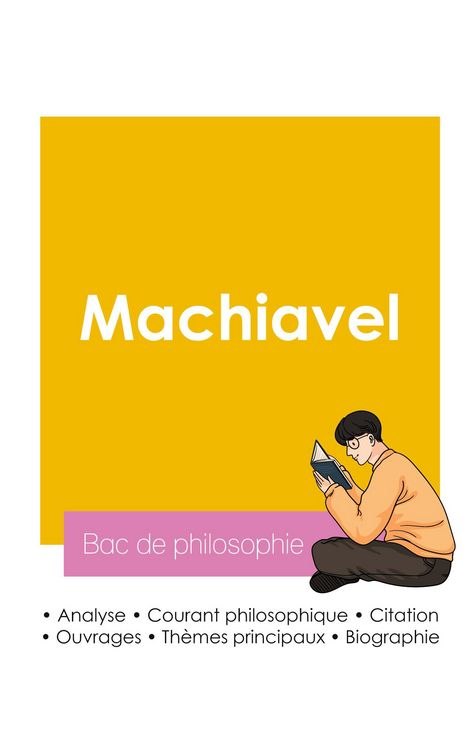 Produktbild: R&eacute;ussir son Bac de philosophie 2026 : Analyse du philosophe Machiavel