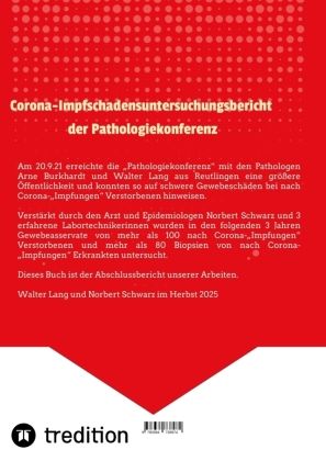 Produktbild: Corona-Impfschadensuntersuchungsbericht der Pathologiekonferenz