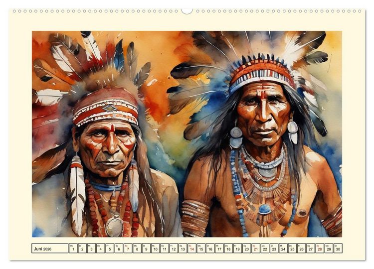 Produktbild: Nostalgie - der Wilde Westen (Wandkalender 2026 DIN A2 quer), CALVENDO Monatskalender
