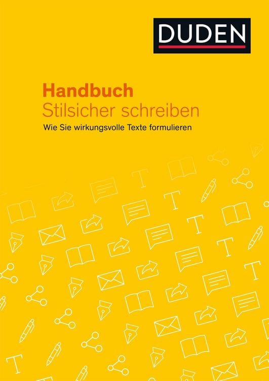 Produktbild: Handbuch Stilsicher schreiben