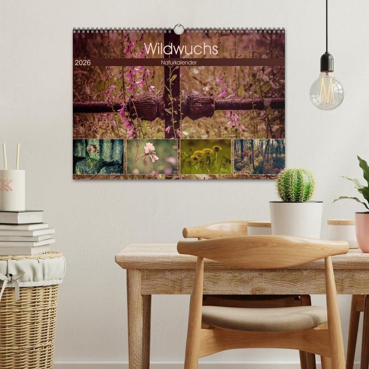 Produktbild: Wildwuchs 2026 (Wandkalender 2026 DIN A3 quer), CALVENDO Monatskalender
