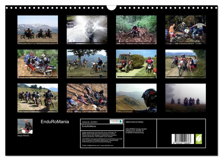 Produktbild: EnduRoMania (Wandkalender 2026 DIN A3 quer), CALVENDO Monatskalender