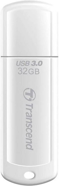 Produktbild: Transcend JetFlash&reg; 730 USB-Stick 32 GB Wei&szlig; TS32GJF730 USB 3.2 Gen 1 (USB 3.0)