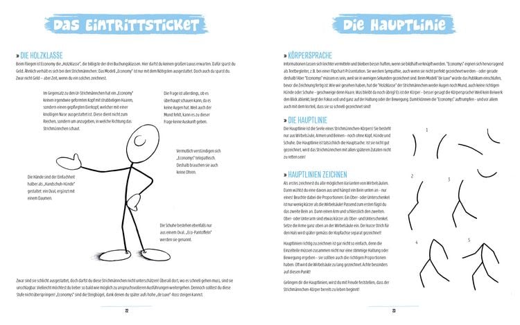 Produktbild: Lebendige Strichm&auml;nnchen zeichnen &ndash; Das Workbook