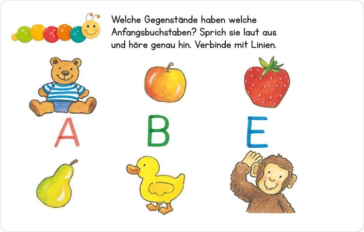 Produktbild: Lernraupe &ndash; Wortspiele