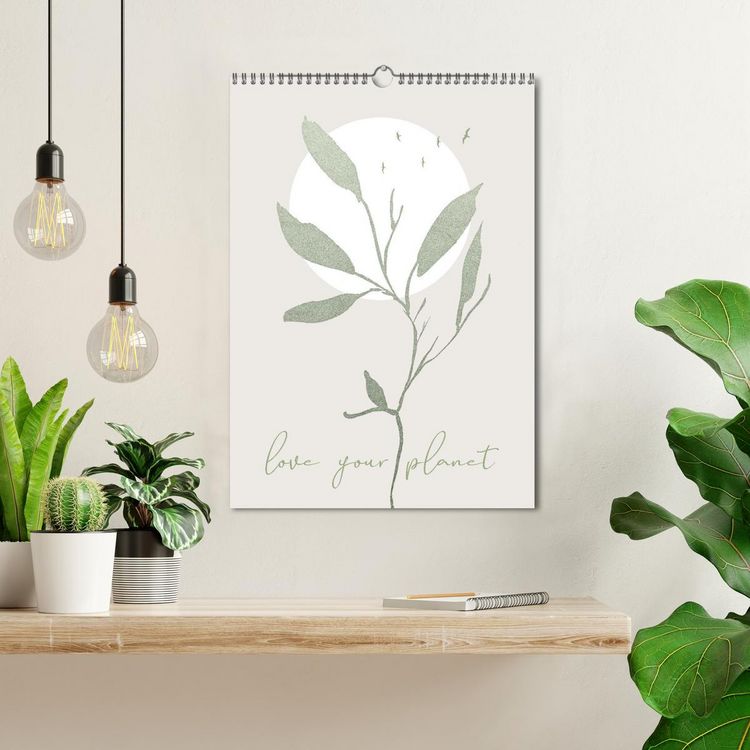 Produktbild: Love your planet (Wall Calendar 2026 DIN A3 portrait), CALVENDO 12 Month Wall Calendar
