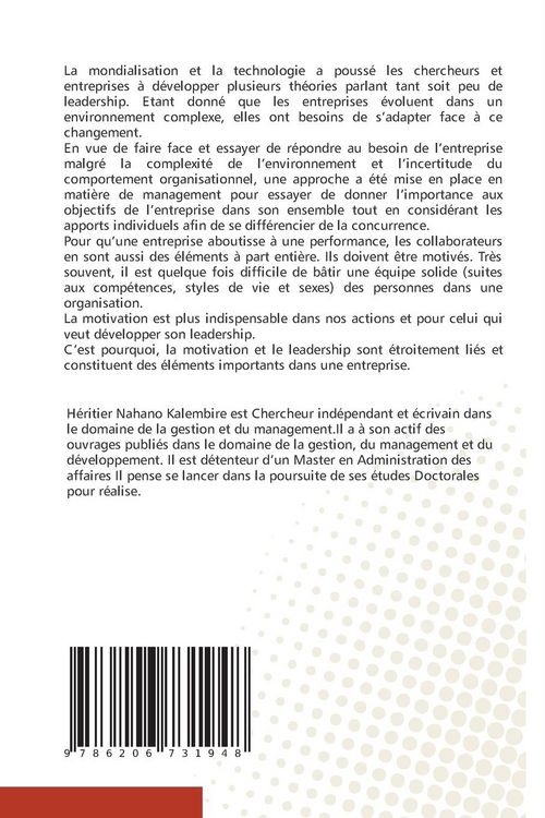 Produktbild: Leadership Manag&eacute;rial et Management des comp&eacute;tences