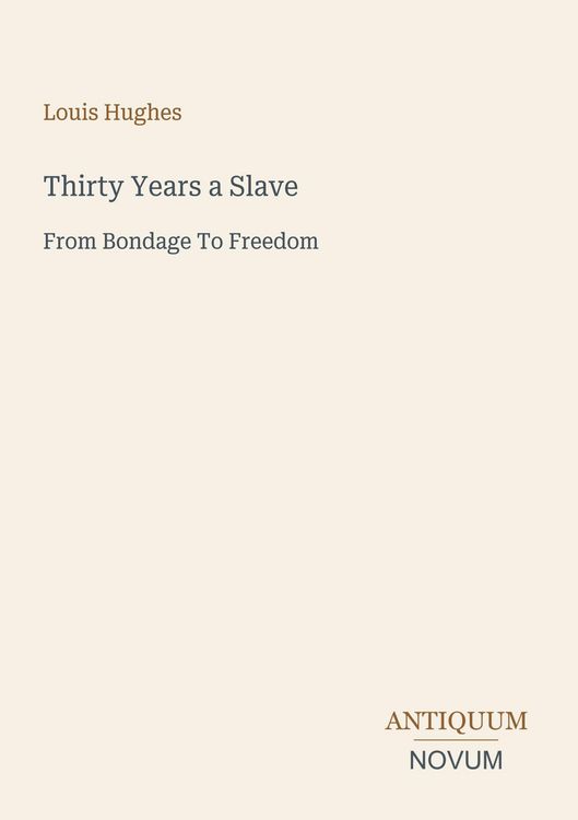 Produktbild: Thirty Years a Slave