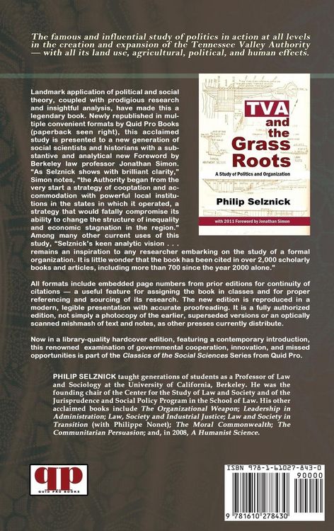Produktbild: TVA and the Grass Roots