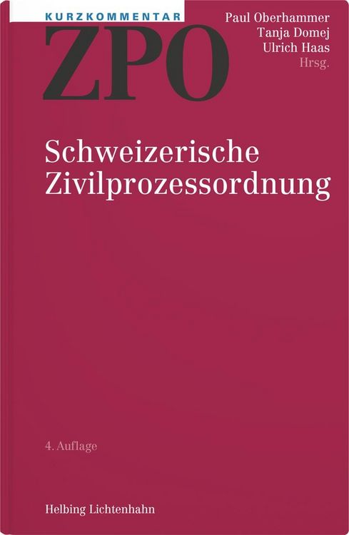 Produktbild: Kurzkommentar ZPO