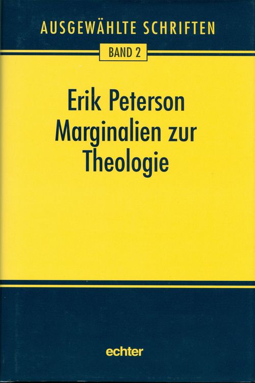 Produktbild: Marginalien zur Theologie und andere Schriften