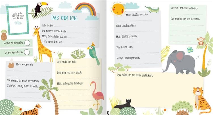 Produktbild: Alle meine Freunde &ndash; Katzen | Mit &uuml;ber 300 Stickern