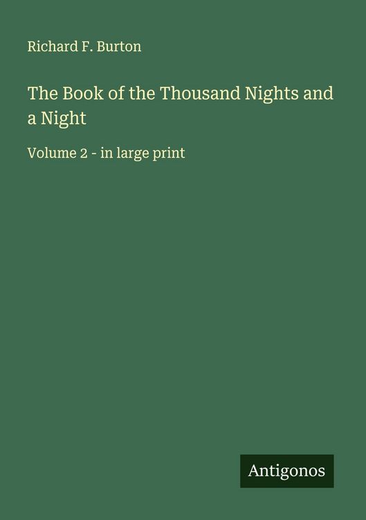 Produktbild: The Book of the Thousand Nights and a Night