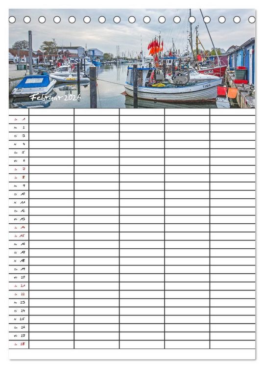 Produktbild: Timmendorfer Strand - Ostsee Urlaubsparadies (Tischkalender 2026 DIN A5 hoch), CALVENDO Monatskalender