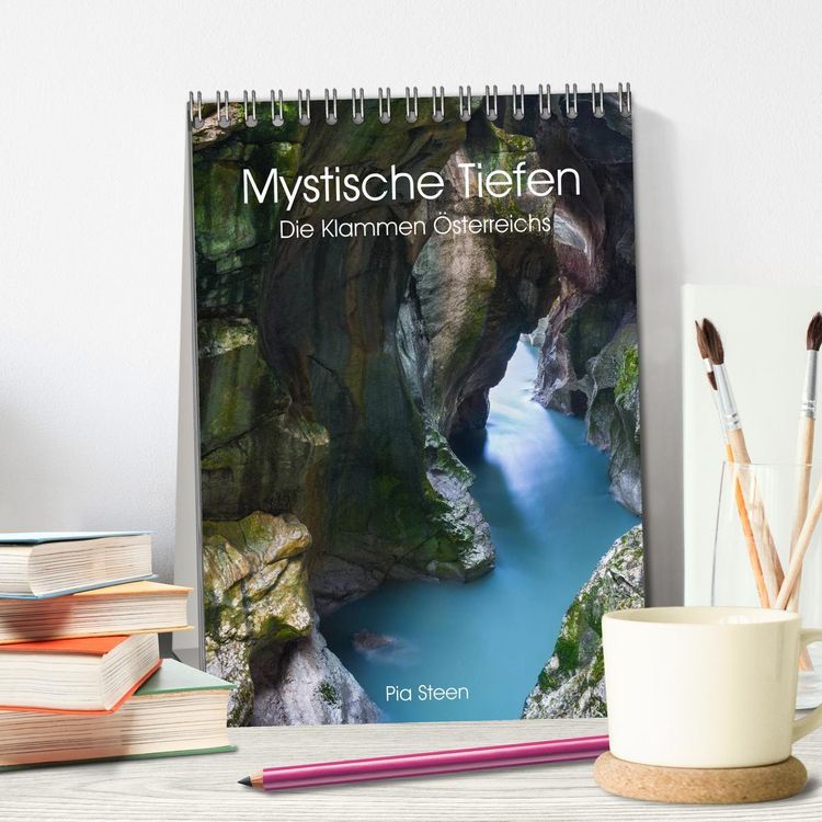 Produktbild: Mystische Tiefen - Die Klammen &Ouml;sterreichs (Tischkalender 2026 DIN A5 hoch), CALVENDO Monatskalender