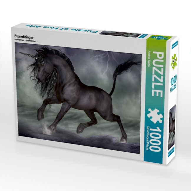Produktbild: CALVENDO Puzzle Sturmbringer | 1000 Teile Lege-Gr&ouml;&szlig;e 64x48cm Foto-Puzzle f&uuml;r gl&uuml;ckliche Stunden