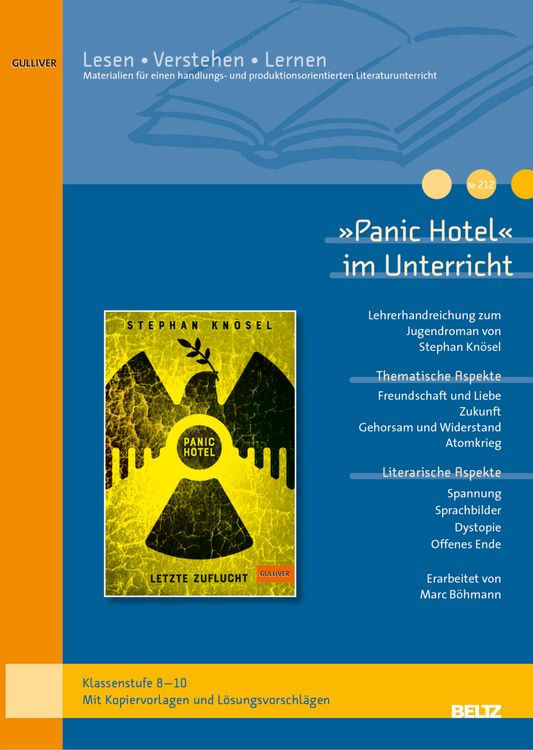 Produktbild: B&ouml;hmann, M: Panic Hotel' im Unterricht