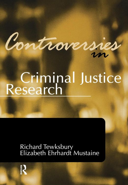 Produktbild: Controversies in Criminal Justice Research