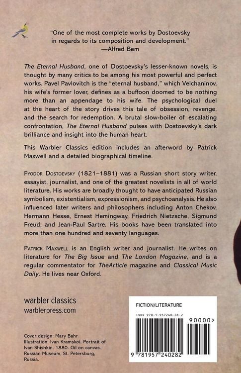 Produktbild: The Eternal Husband (Warbler Classics Annotated Edition)