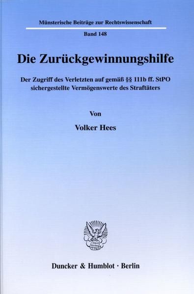 Produktbild: Die Zur&uuml;ckgewinnungshilfe.