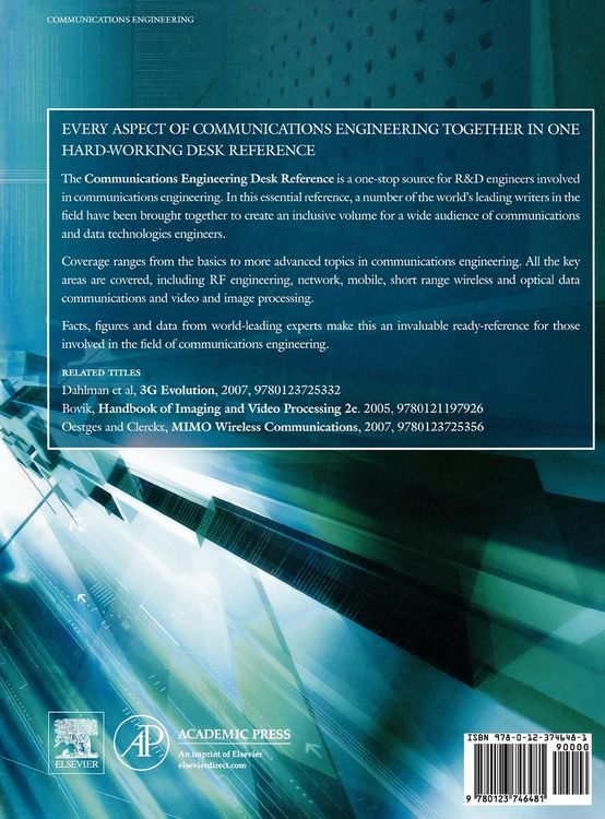 Produktbild: Communications Engineering Desk Reference