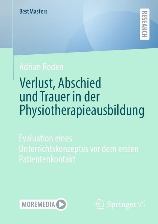 Produktbild: Verlust, Abschied und Trauer in der Physiotherapieausbildung